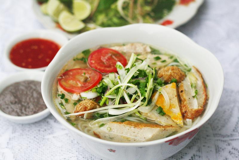 Bún cá dằm-sứa